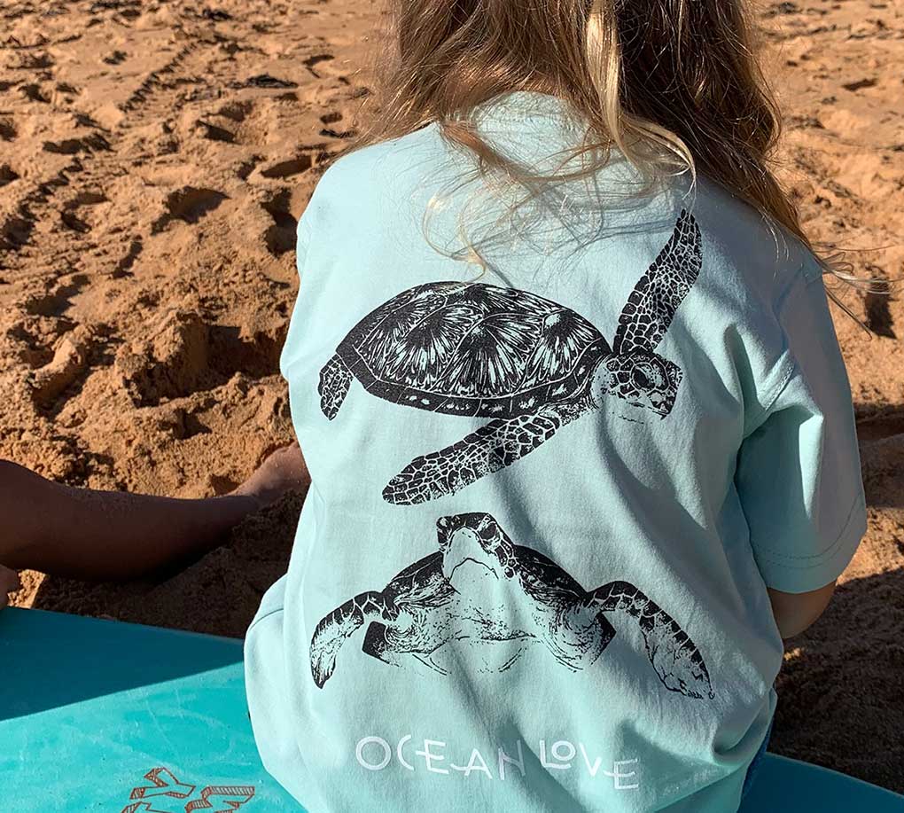 Love Your Ocean - Recycled Kids T-Shirt - White