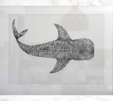 Ocean Love Art Sydney Whale Shark original artwork