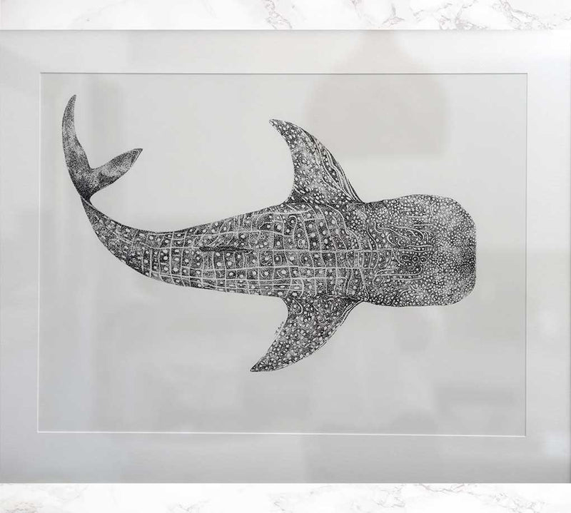 Ocean Love Art Sydney Whale Shark original artwork